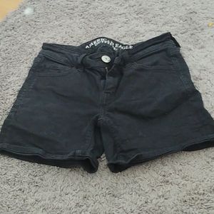 Black American eagle shorts